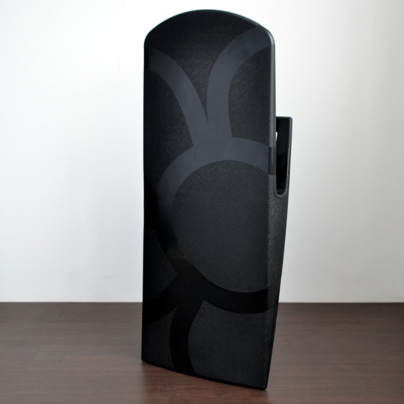 Eccopanta fiore bedroom coat stand - black 2